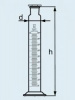 Цилиндр мерный DURAN Group 500 мл, NS34/35, с пробкой, стекло (Артикул 216184409)