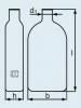 Колба Роукса DURAN Group 1200 мл, 33x260 мм, стекло (Артикул 215415801)