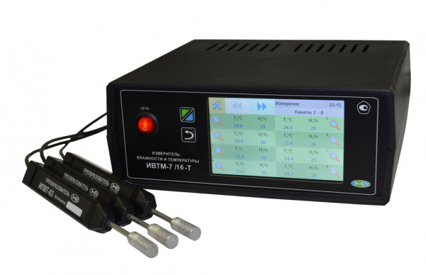 Термогигрометр ИВТМ-7 /16-Т-8Р-8А (Ethernet, 5")