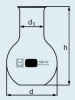 Колба DURAN Group 100 мл, круглая, плоскодонная, широкогорлая, стекло (Артикул 217312409)