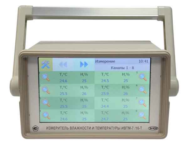 Термогигрометр ИВТМ-7 /16-Т-16Р (Ethernet, 7")