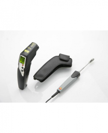 Testo 830-T4 - Инфракрасный термометр с 2-х точечным лазерным целеуказателем (оптика 30:1)