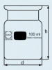 Бюкс DURAN Group 100 мл, для взвешивания, без крышки, стекло (Артикул 242042409)