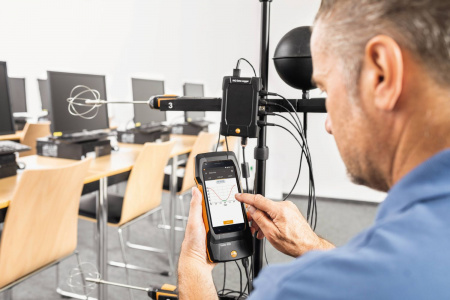 Testo 400 - Универсальный измерительный прибор для контроля микроклимата