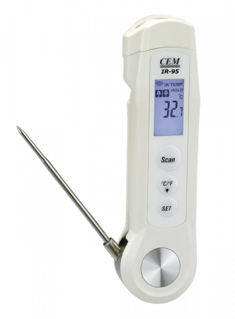 Термометр CEM контактный цифровой IR-95