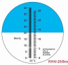 Рефрактометр Kelilong RHW-25bATC виноделам и пивоварам для измерения спирта и сахара