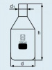 Бутыль культуральная DURAN Group 1000 мл, 38x243 мм, стекло (Артикул 217735409)