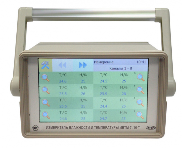 Термогигрометр ИВТМ-7 /16-Т-8Р-8А (Ethernet, 7")